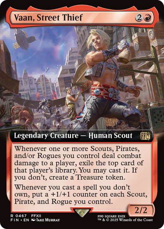 Vaan, Street Thief (Extended Art) [FINAL FANTASY] [Foil]