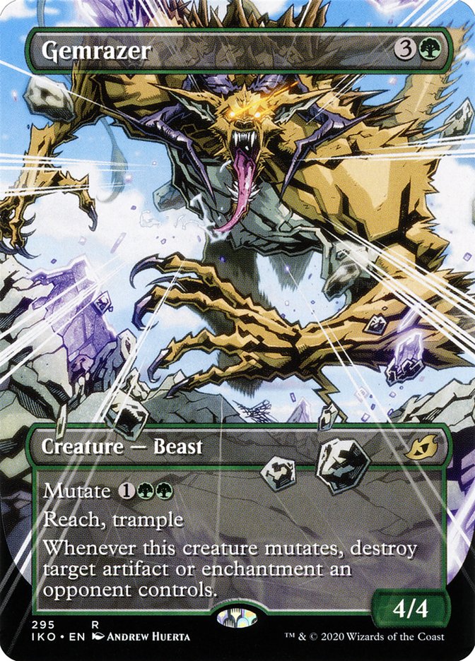 Gemrazer (Showcase) [Ikoria: Lair of Behemoths] [Foil]