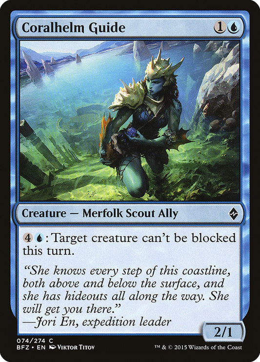 Coralhelm Guide [Battle for Zendikar] [Foil]