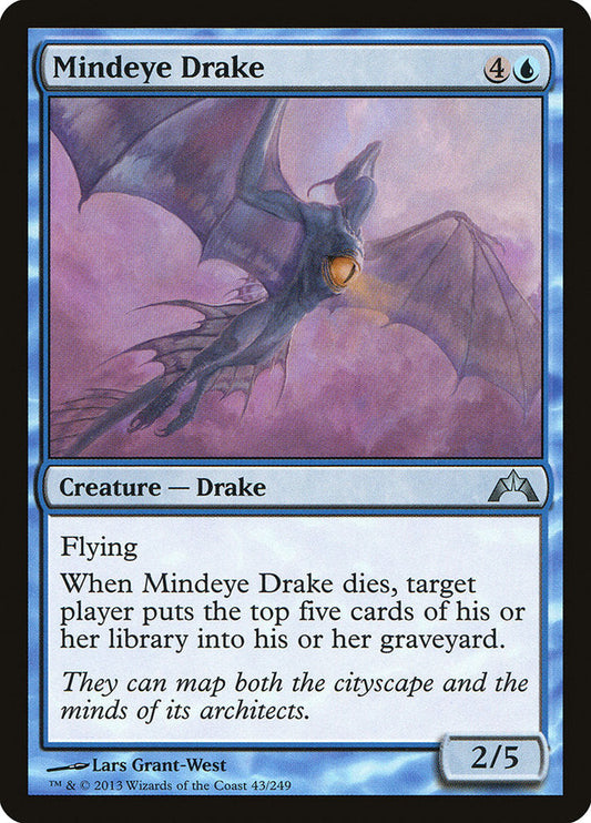 Mindeye Drake [Gatecrash] [Foil]