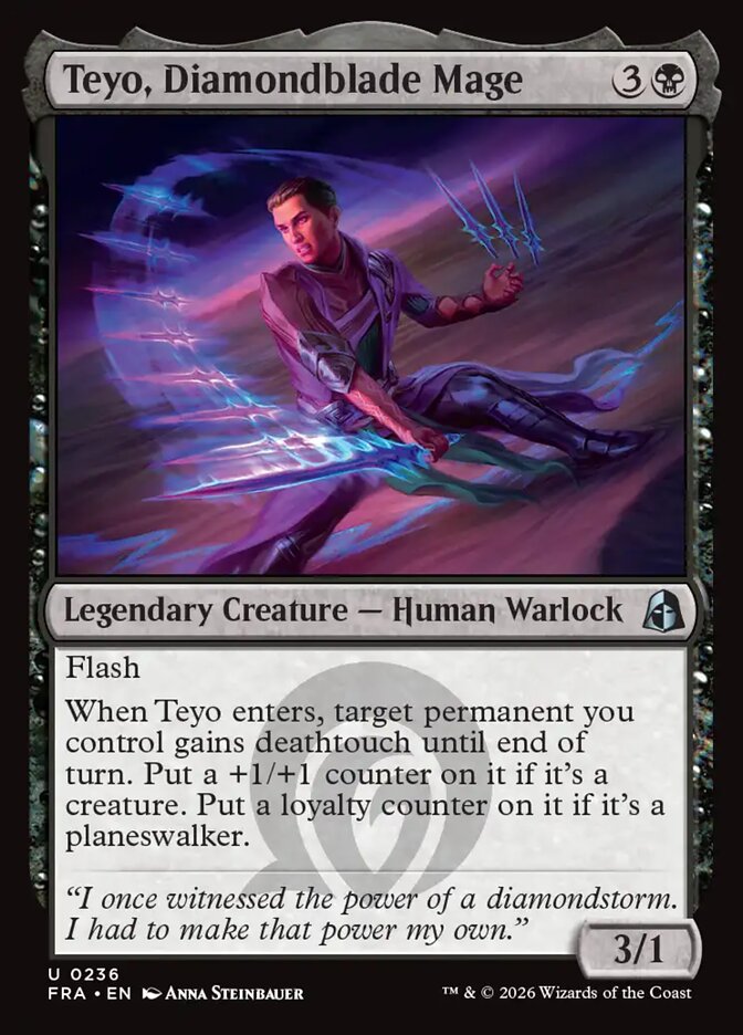 Teyo, Diamondblade Mage [Reality Fracture]