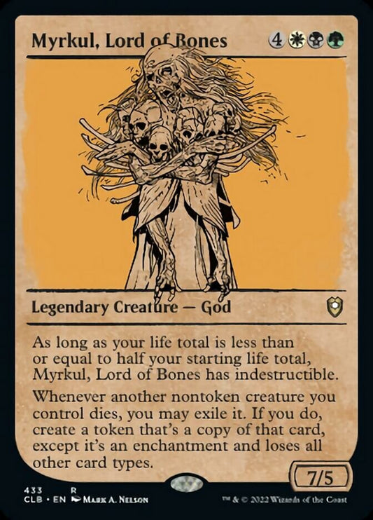Myrkul, Lord of Bones (Showcase) [Commander Legends: Battle for Baldur's Gate] [Foil]