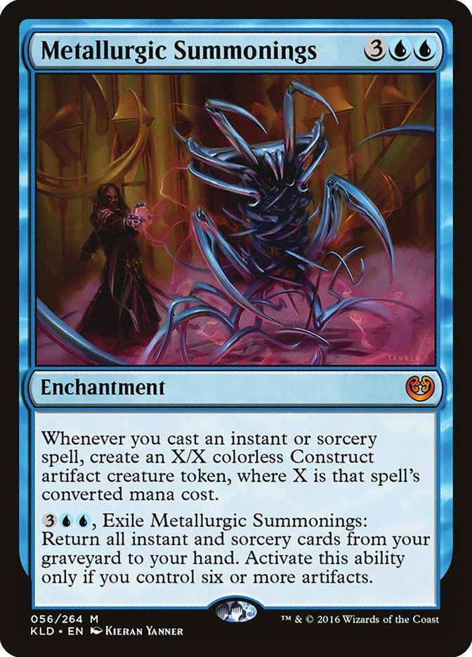 Metallurgic Summonings [Kaladesh] [Foil]
