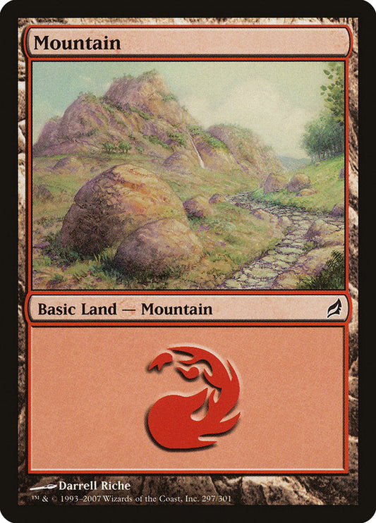 Mountain (297) [Lorwyn] [Foil]