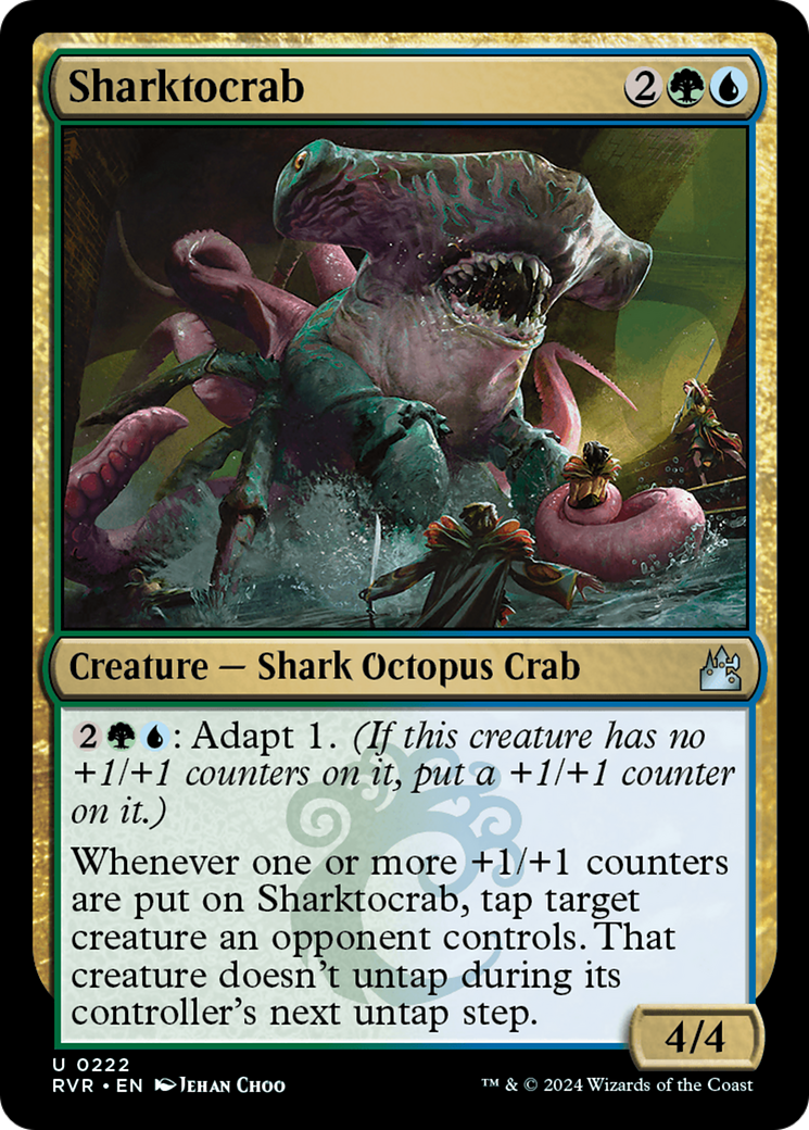 Sharktocrab [Ravnica Remastered] [Foil]
