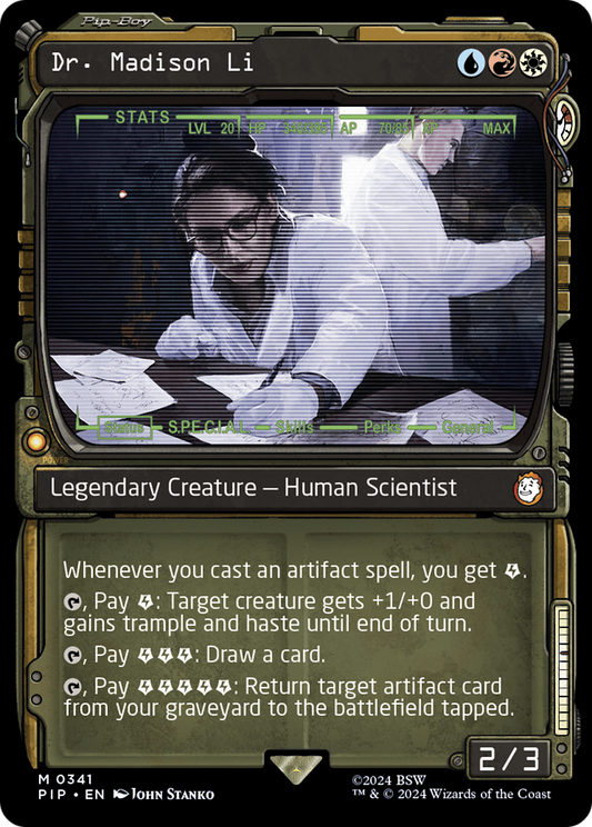 Dr. Madison Li (Showcase) [Fallout] [Foil]
