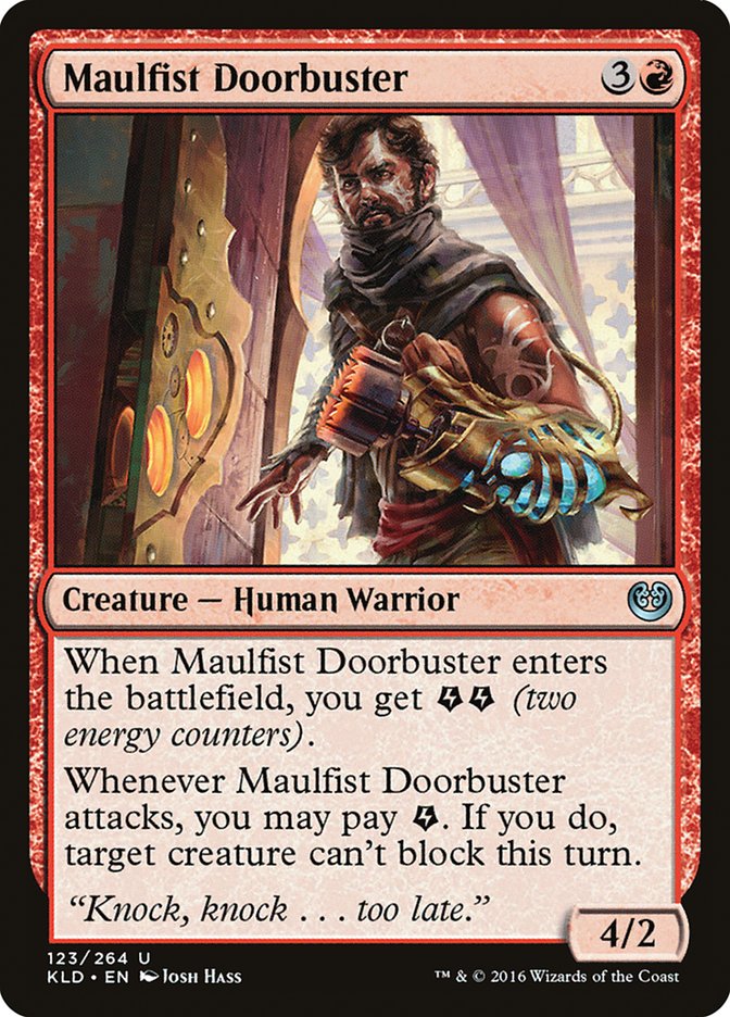 Maulfist Doorbuster [Kaladesh] [Foil]
