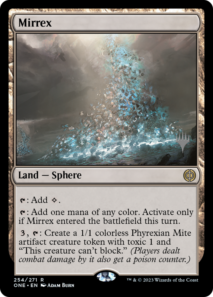 Mirrex (Promo Pack) [Phyrexia: All Will Be One Promos] [Foil]