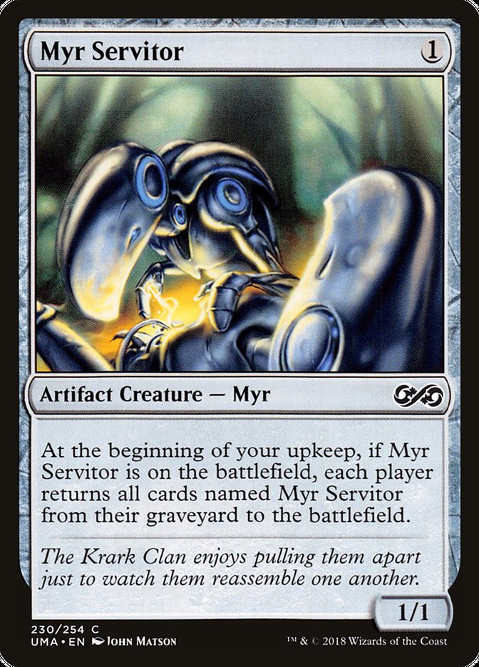 Myr Servitor [Ultimate Masters] [Foil]