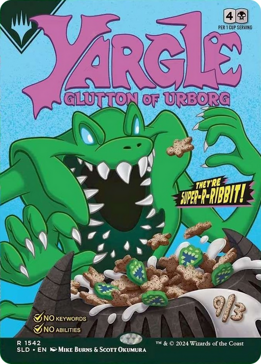 Yargle, Glutton of Urborg [Secret Lair Drop Series] [Foil]