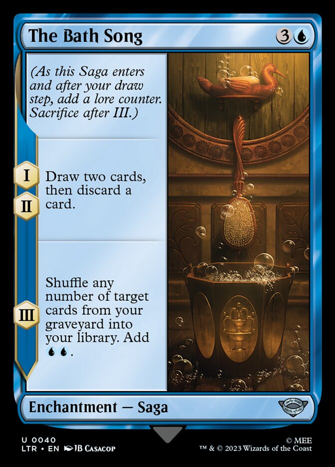 The Bath Song [The Lord of the Rings: Tales of Middle-Earth] [Foil]