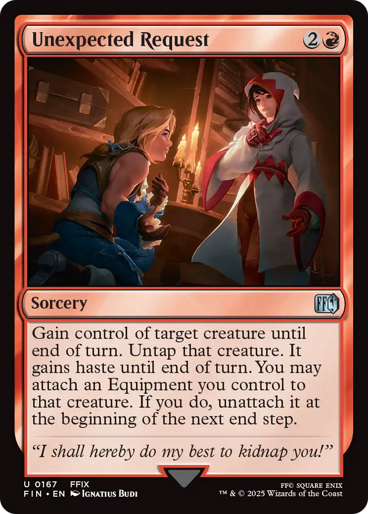 Unexpected Request [FINAL FANTASY] [Foil]