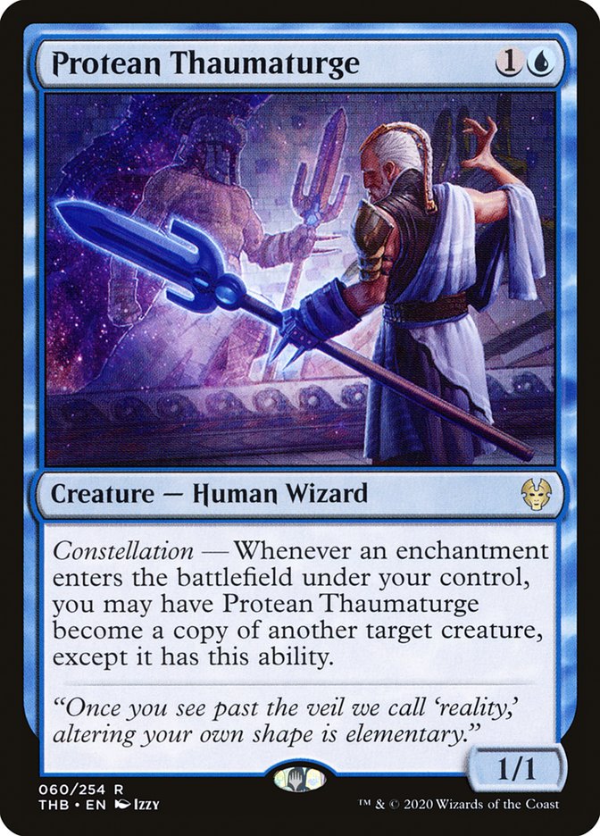 Protean Thaumaturge [Theros Beyond Death] [Foil]