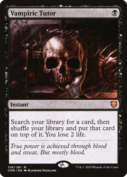 Vampiric Tutor [Commander Legends] [Foil]