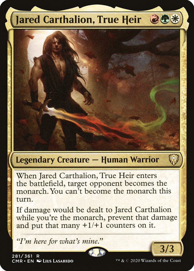 Jared Carthalion, True Heir [Commander Legends] [Foil]
