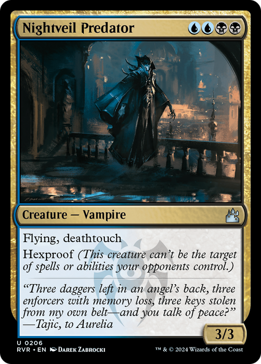 Nightveil Predator [Ravnica Remastered] [Foil]