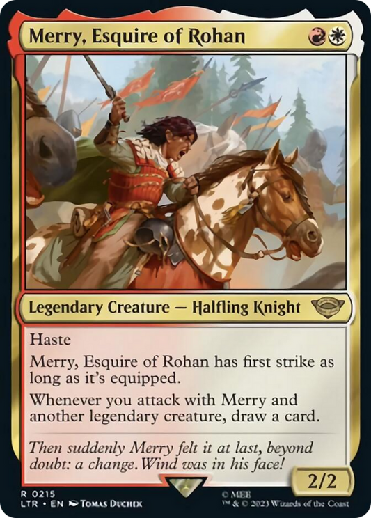 Merry, Esquire of Rohan [The Lord of the Rings: Tales of Middle-Earth] [Foil]