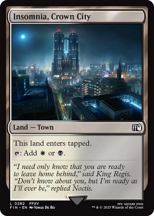 Insomnia, Crown City [FINAL FANTASY] [Foil]