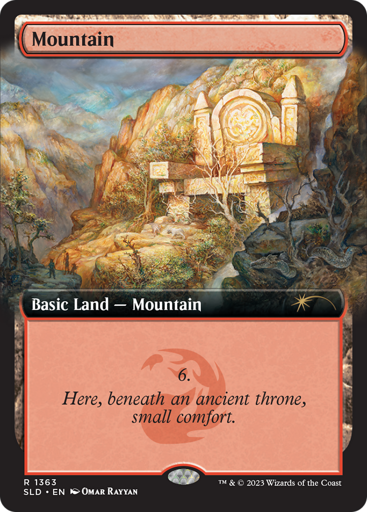 Mountain (1363) [Secret Lair Drop Series] [Foil]