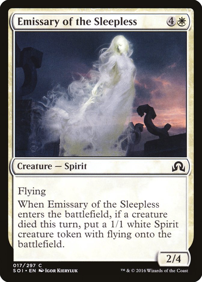 Emissary of the Sleepless [Shadows over Innistrad] [Foil]