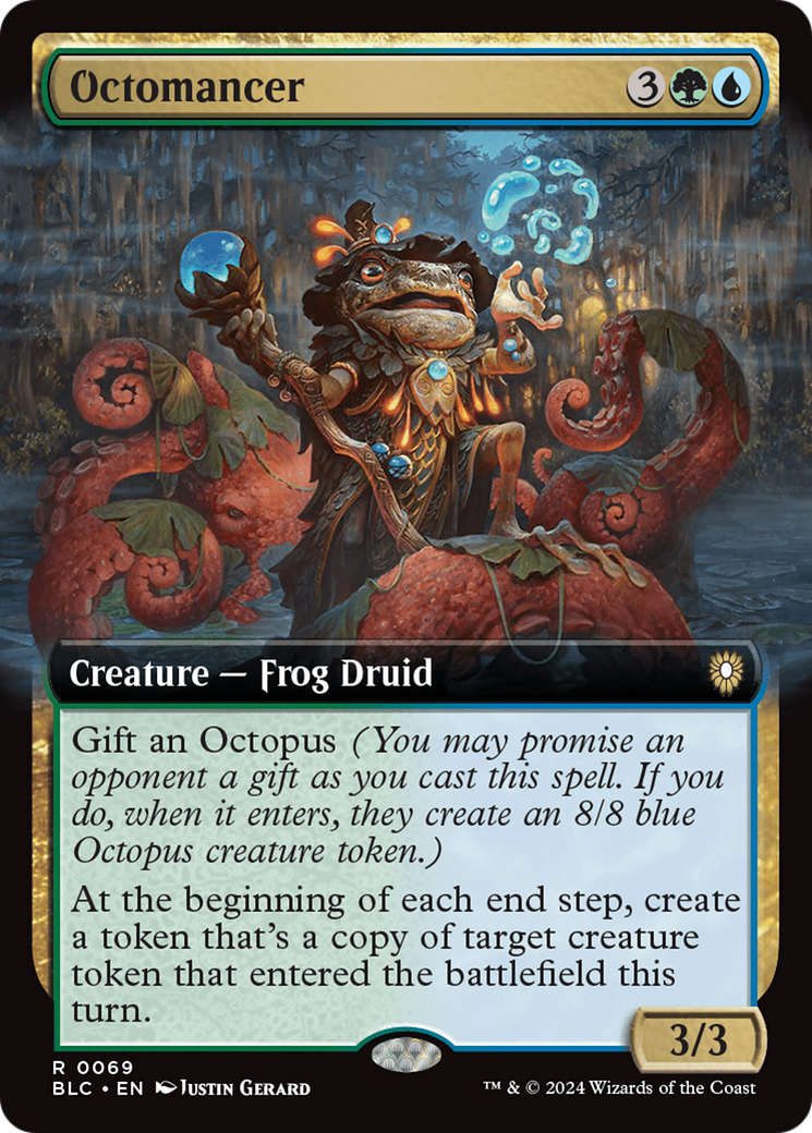 Octomancer (Extended Art) [Bloomburrow Commander] [Foil]
