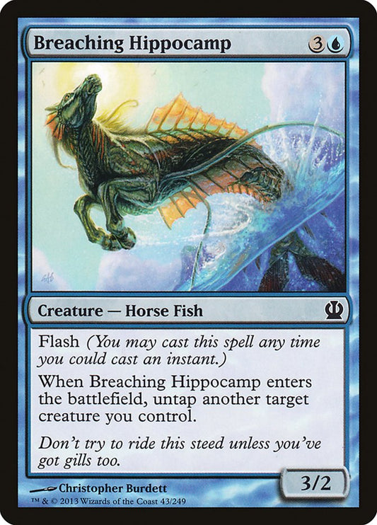 Breaching Hippocamp [Theros] [Foil]