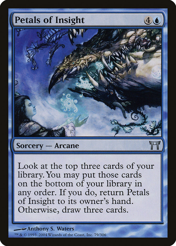 Petals of Insight [Champions of Kamigawa] [Foil]