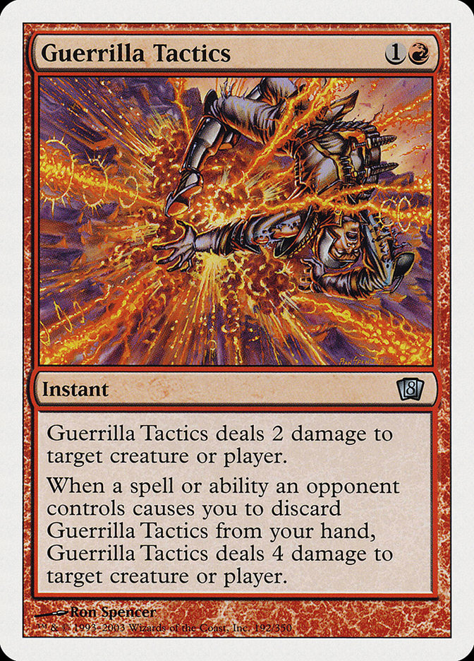 Guerrilla Tactics [Eighth Edition] [Foil]