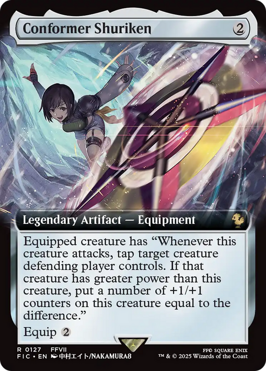 Conformer Shuriken (Extended Art) [FINAL FANTASY Commander] [Foil]