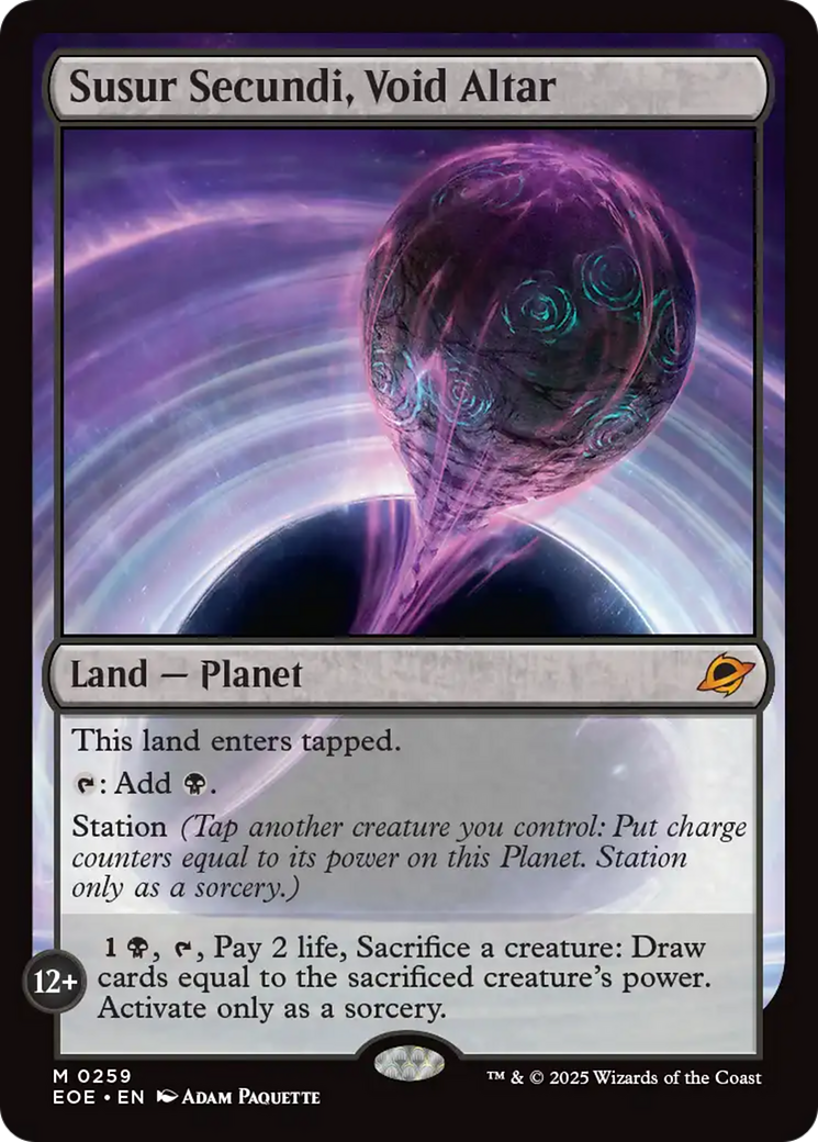 Susur Secundi, Void Altar [Edge of Eternities] [Foil]