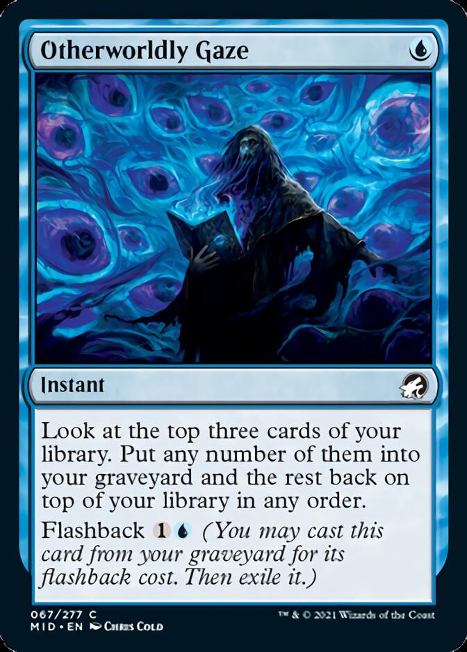 Otherworldly Gaze [Innistrad: Midnight Hunt] [Foil]