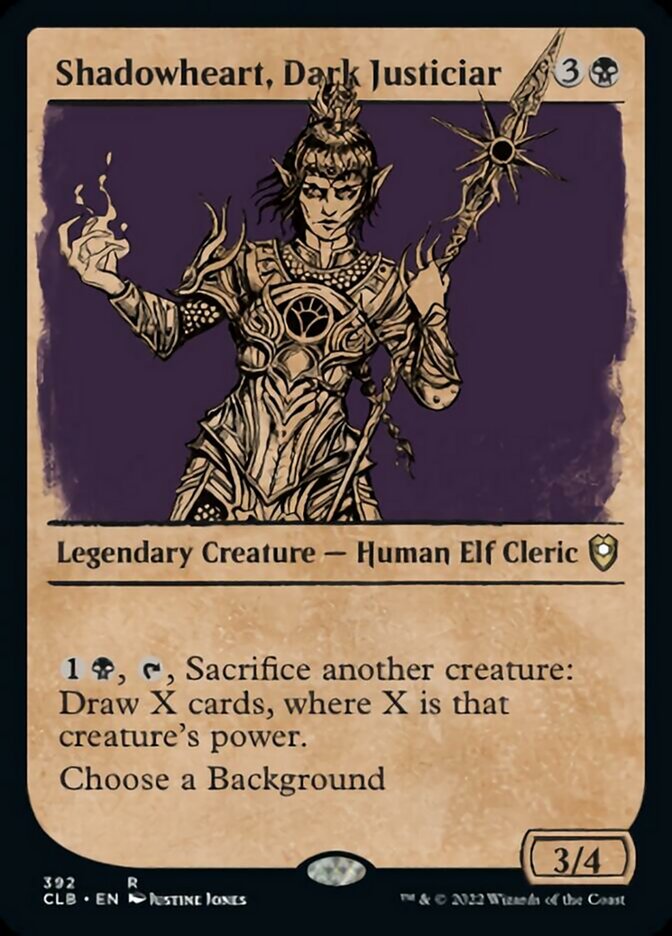 Shadowheart, Dark Justiciar (Showcase) [Commander Legends: Battle for Baldur's Gate] [Foil]