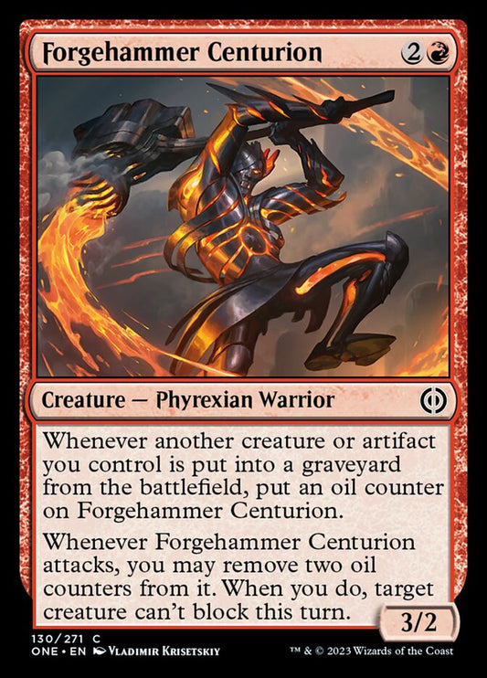 Forgehammer Centurion [Phyrexia: All Will Be One] [Foil]