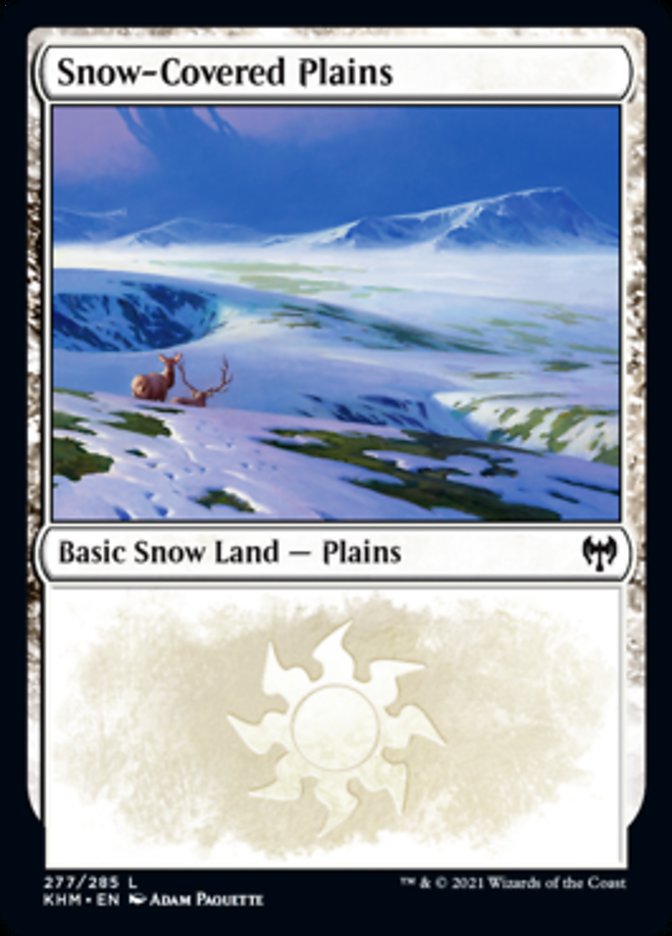 Snow-Covered Plains (277) [Kaldheim] [Foil]