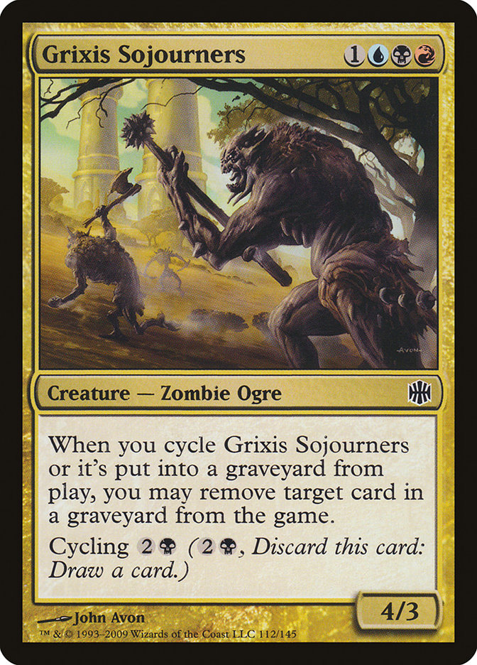 Grixis Sojourners [Alara Reborn] [Foil]