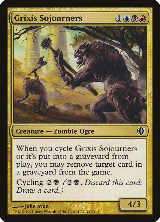 Grixis Sojourners [Alara Reborn] [Foil]