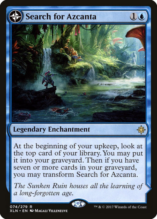 Search for Azcanta // Azcanta, the Sunken Ruin [Ixalan] [Foil]