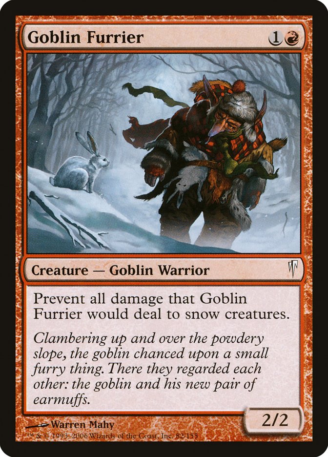 Goblin Furrier [Coldsnap] [Foil]