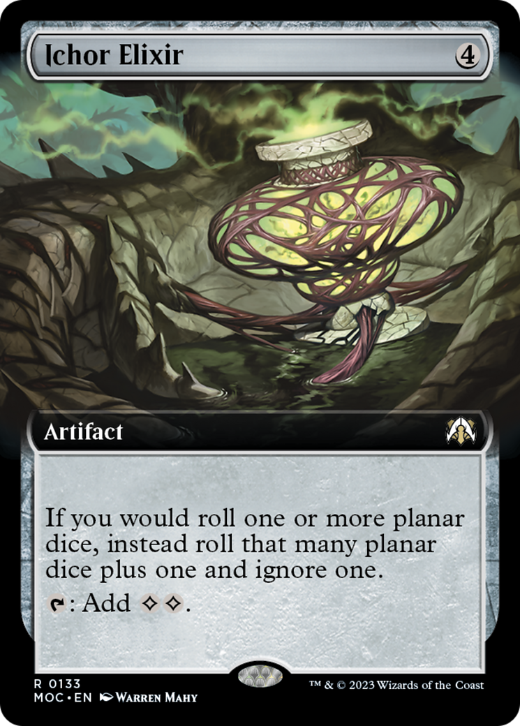 Ichor Elixir (Extended Art) [March of the Machine Commander] [Foil]