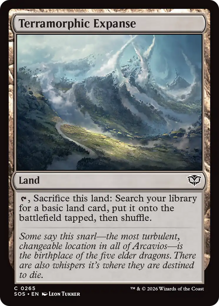 Terramorphic Expanse [Secrets of Strixhaven] [Foil]