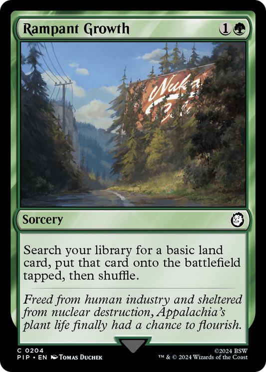 Rampant Growth [Fallout] [Foil]