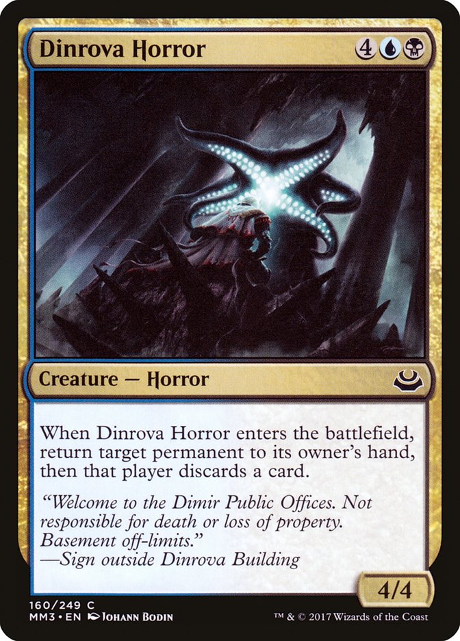 Dinrova Horror [Modern Masters 2017] [Foil]