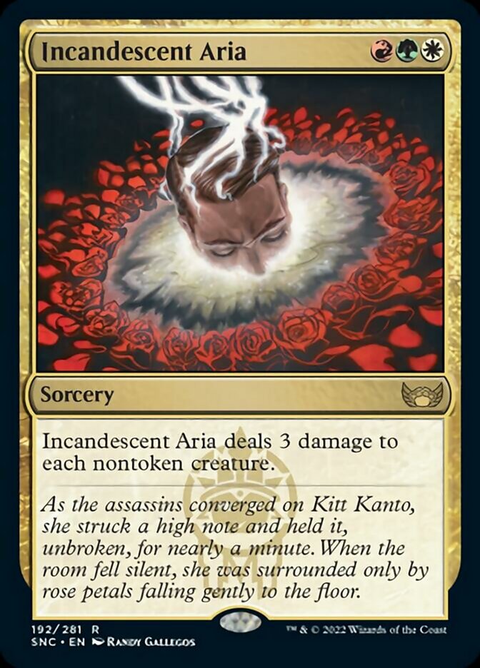 Incandescent Aria [Streets of New Capenna] [Foil]