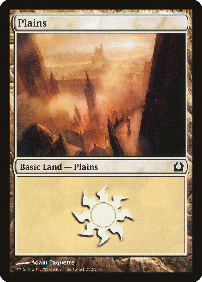 Plains (252) [Return to Ravnica] [Foil]