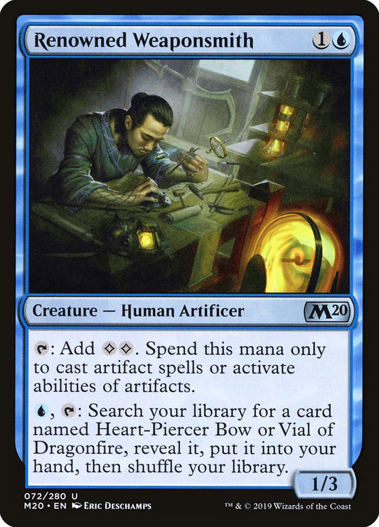 Renowned Weaponsmith [Core Set 2020] [Foil]