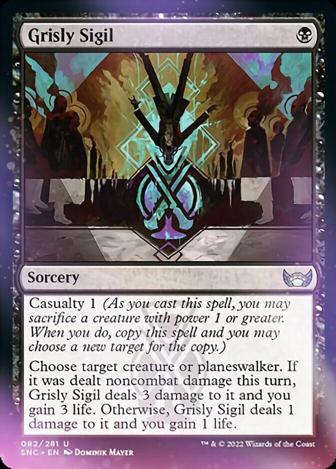 Grisly Sigil [Streets of New Capenna] [Foil]