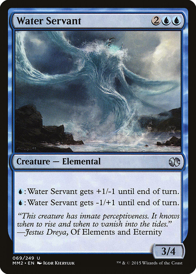 Water Servant [Modern Masters 2015] [Foil]