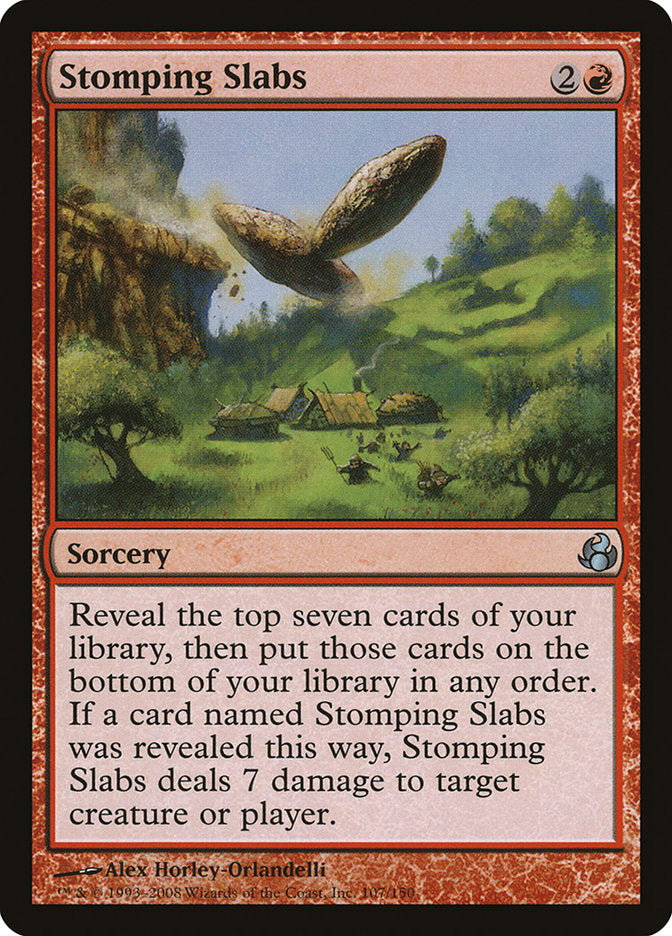Stomping Slabs [Morningtide] [Foil]