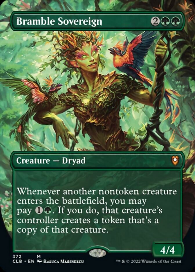 Bramble Sovereign (Borderless Alternate Art) [Commander Legends: Battle for Baldur's Gate] [Foil]