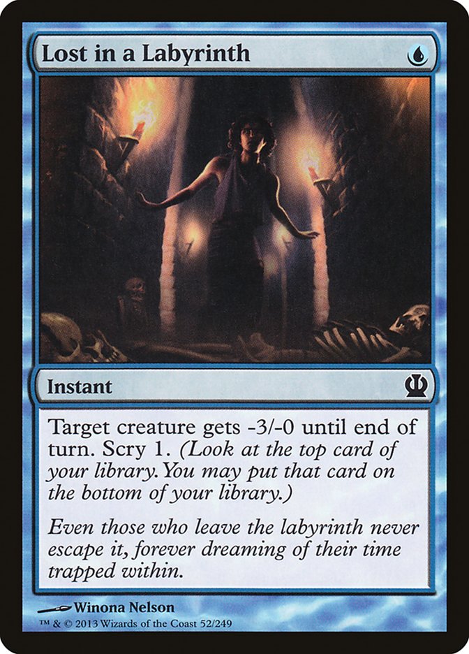 Lost in a Labyrinth [Theros] [Foil]